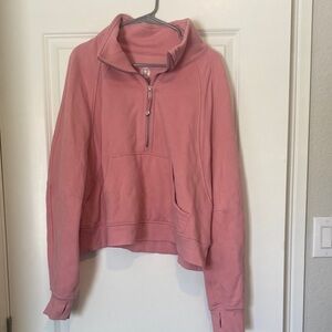 Lululemon Funnel Neck Scuba Pink
